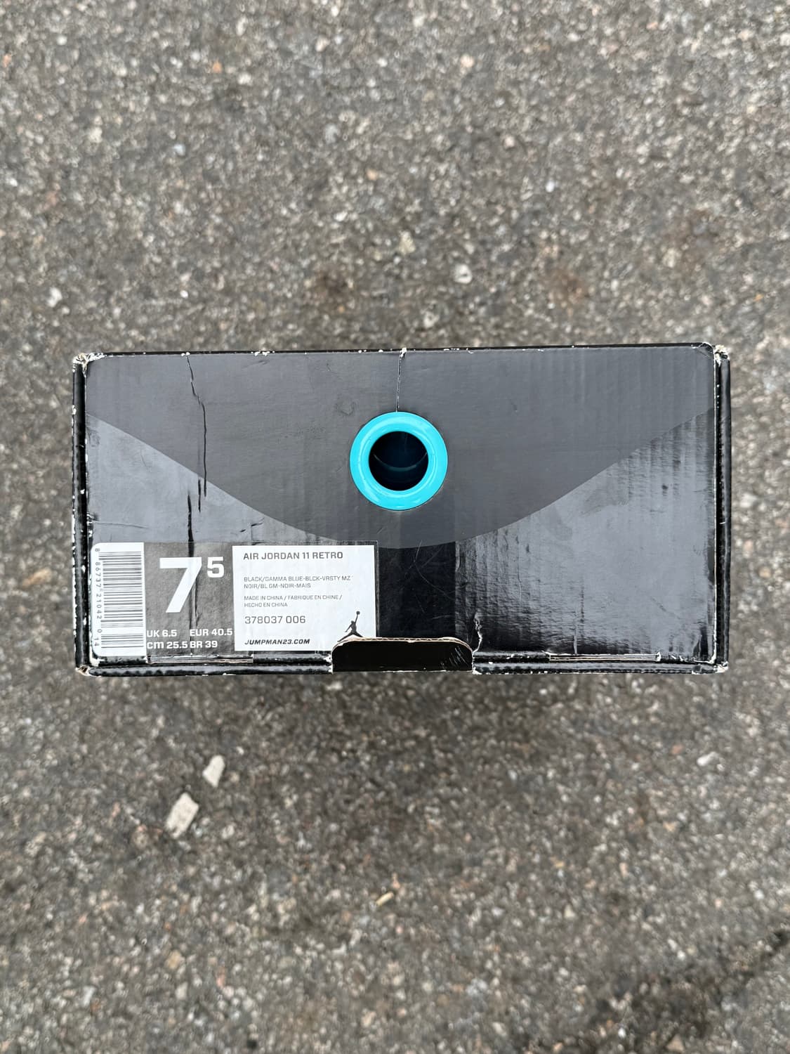 Jordan11 Retro Gamma Blue 조던11 레트로 감마블루 상품이미지10