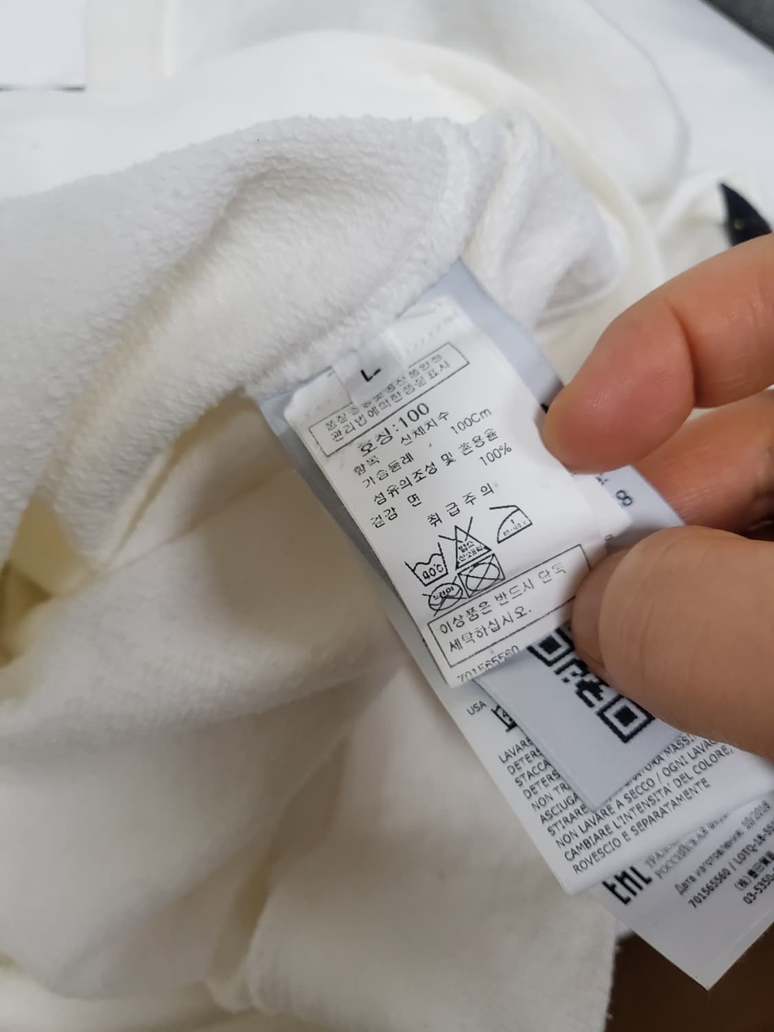 스톤아일랜드 맨투맨 매장판정품 남성 100사이즈  상품이미지7