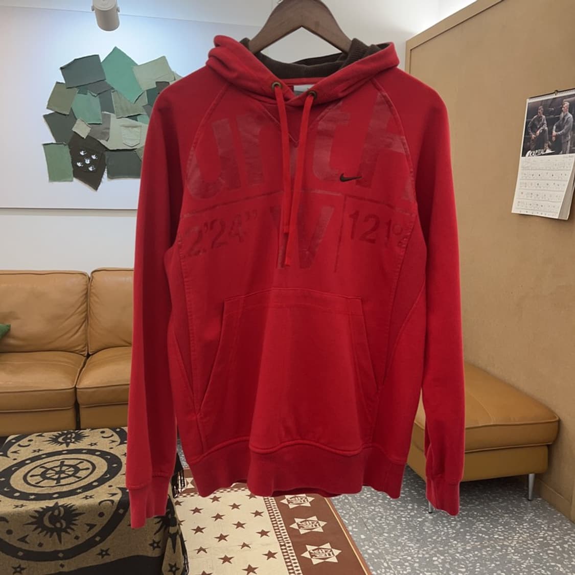 나이키 올드스쿨 레트로 스트릿 프린팅 후드티 L C08718 상품이미지3