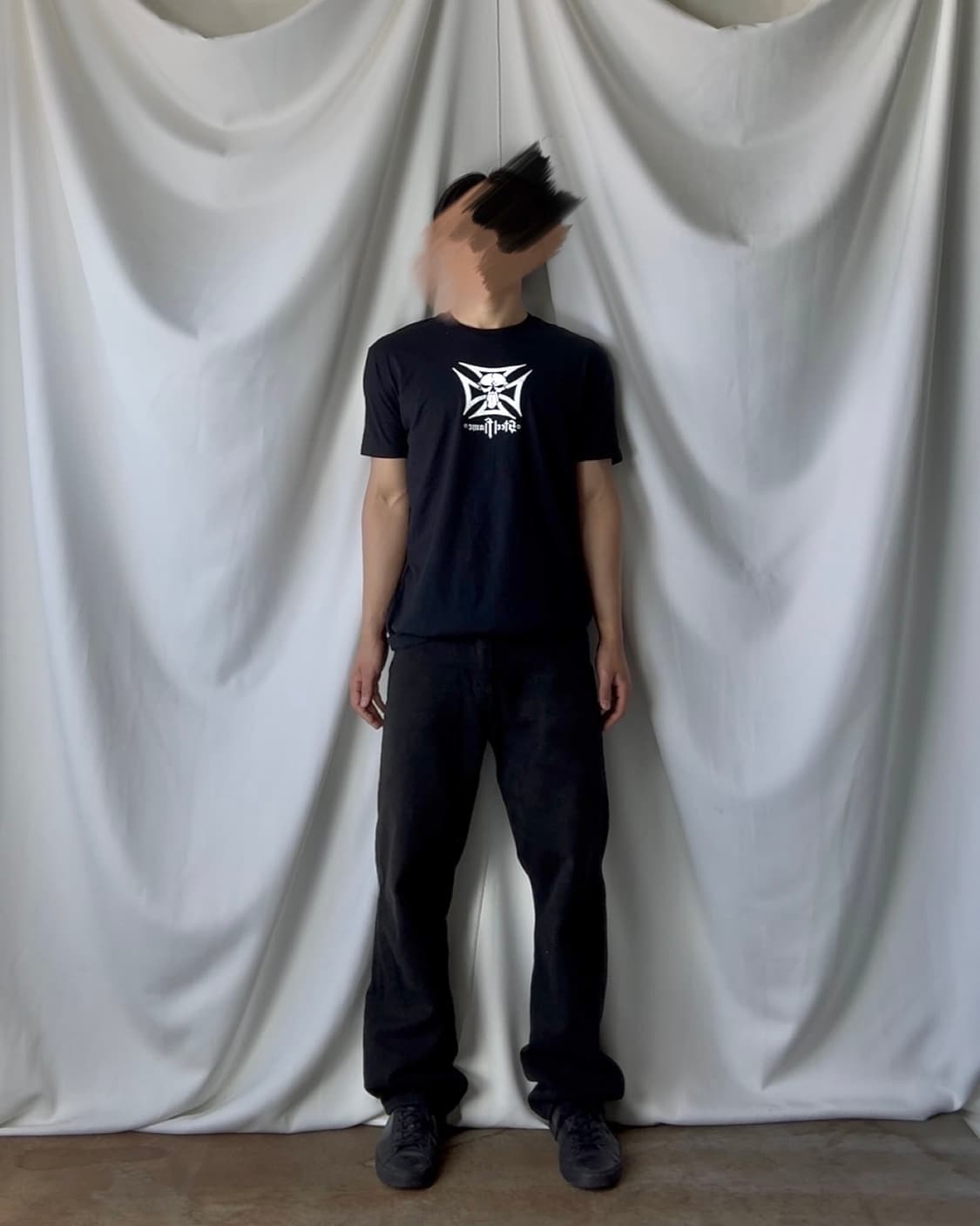 next level apparel 넥스트레벨어패럴 해골 프린팅 반팔 상품이미지1