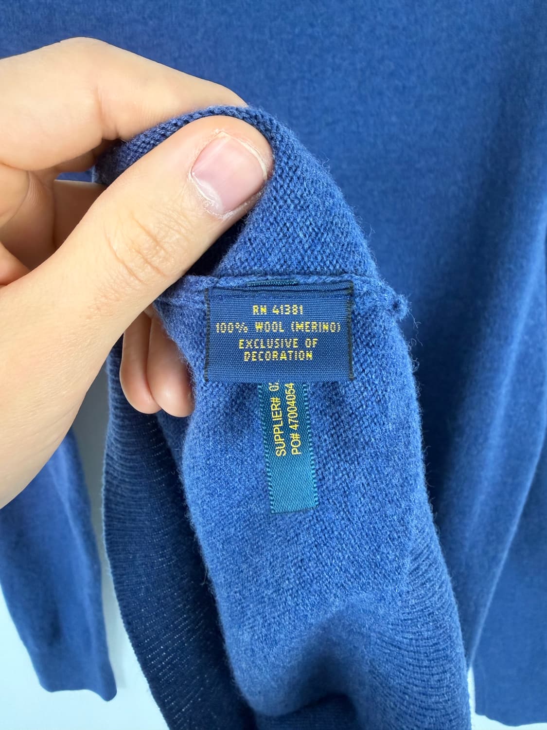 a147) 폴로랄프로렌 포니 메리노울 니트 상품이미지6