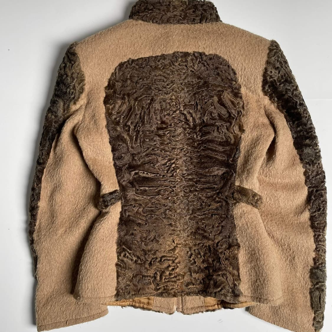 Gianfranco ferre 퓨어 라나 퍼 집업 자켓 (italy)   상품이미지7