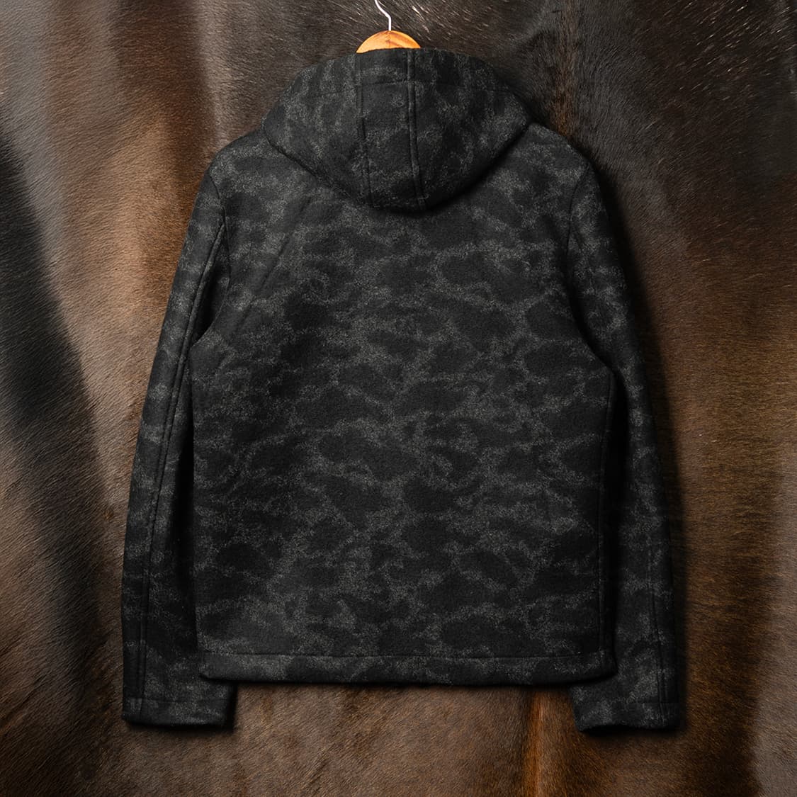 [100] Hydrogren 하이드로겐 블랙+그레이 카모 후드집업  상품이미지5