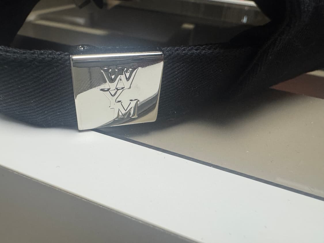 우영미 로고 볼캡 블랙 (24ss) M 상품이미지7