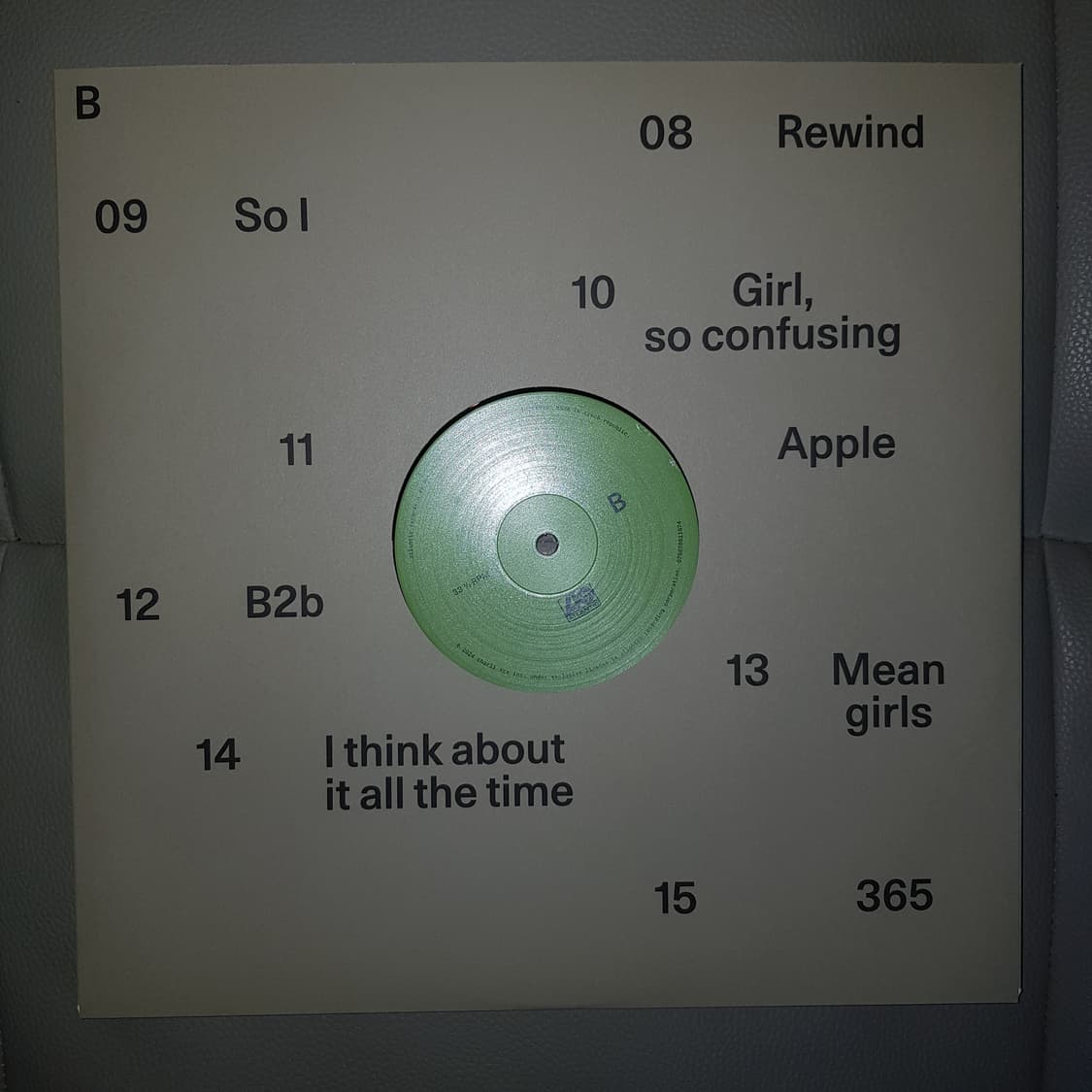 Charli XCX - BRAT LP 상품이미지5