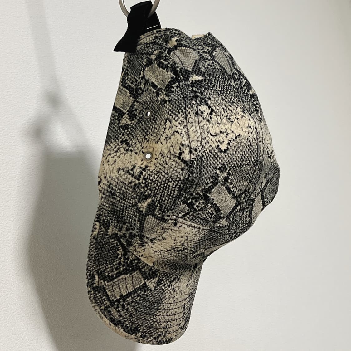 슈프림 2001 뱀피 5패널 캠프캡 그레이 상품이미지4