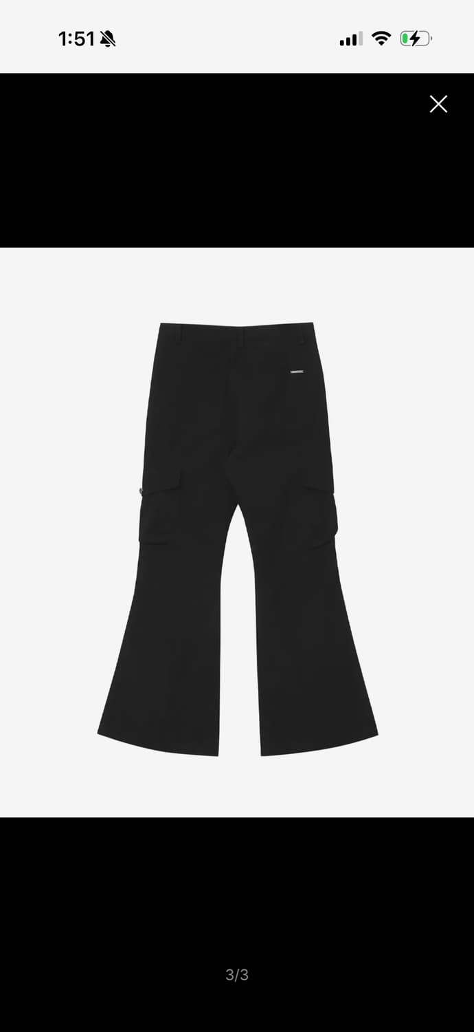 미세키서울 포켓 카고 부츠컷팬츠 상품이미지3