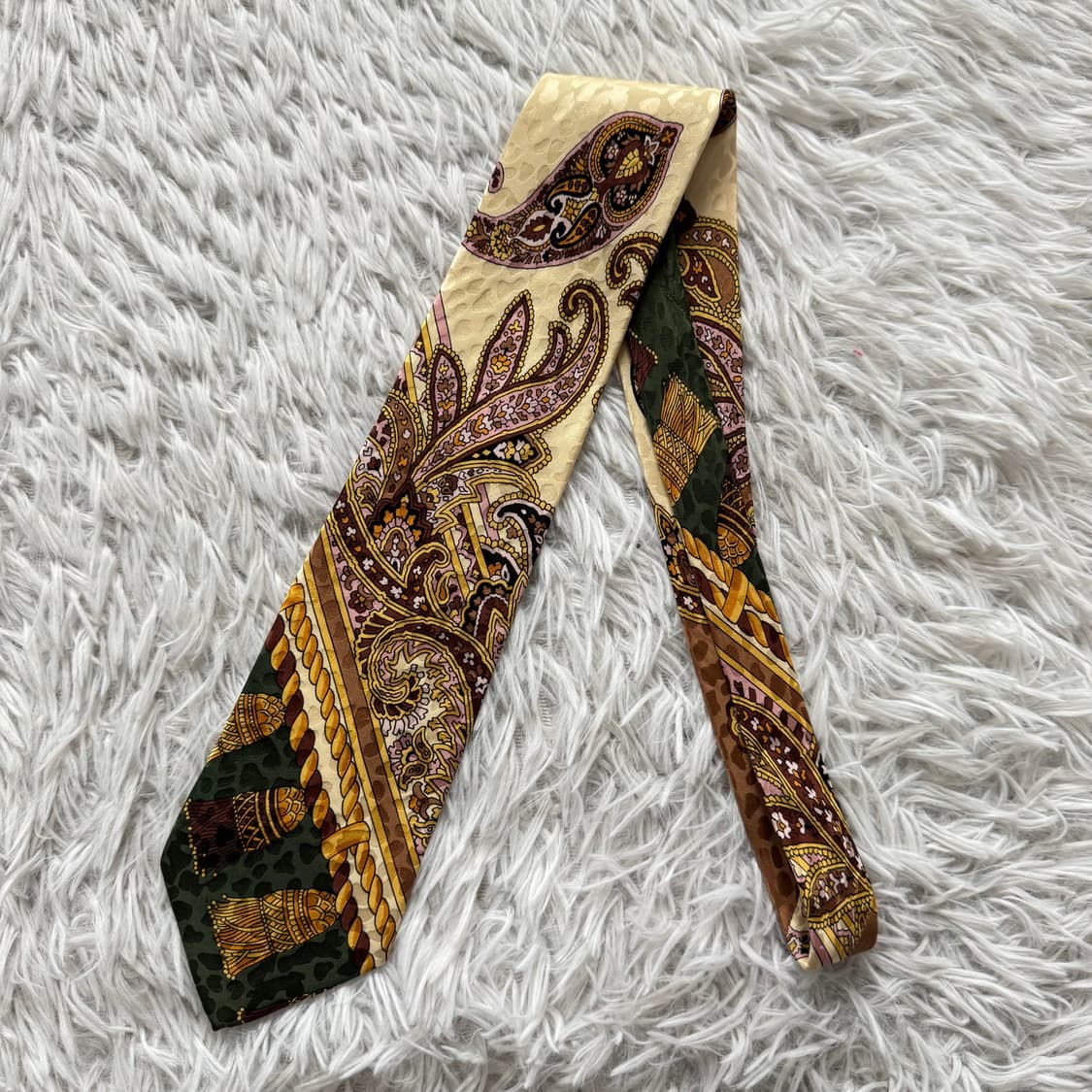 PIERO MASSA 일본빈티지 넥타이 에스닉 빈티지넥타이 OS 상품이미지2