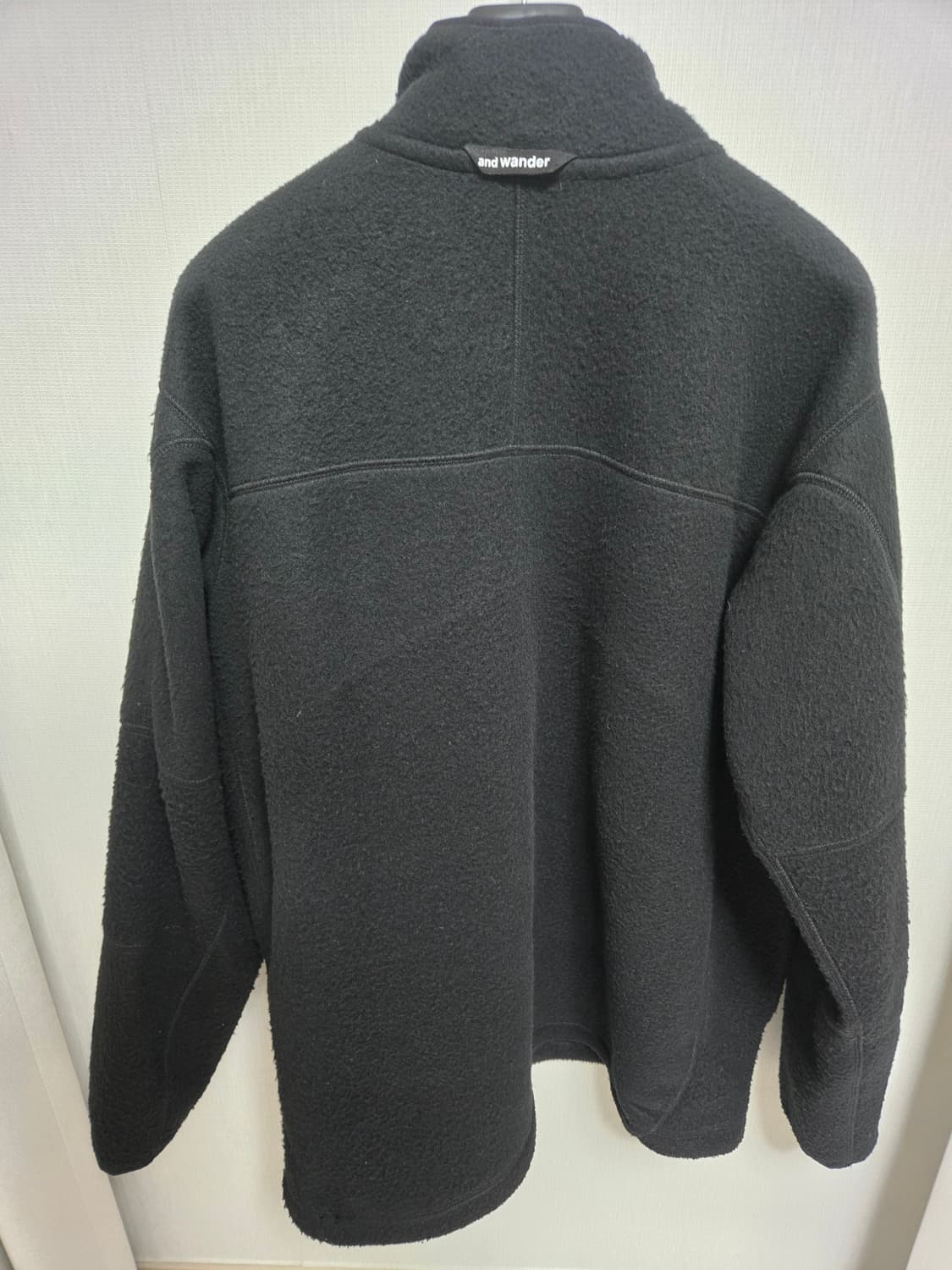 앤드원더 울 풀오버 블랙 / L 상품이미지2