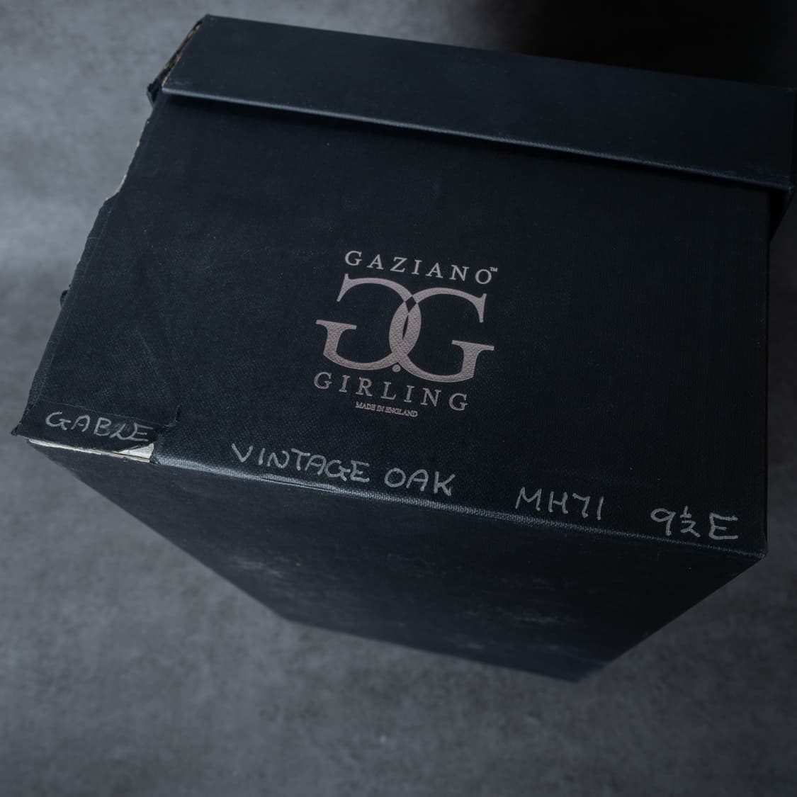 가지아노 걸링 gable 빈티지오크 UK9.5 상품이미지9