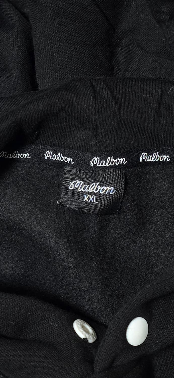 말본 골프 블랙 후드티 XXL 상품이미지3