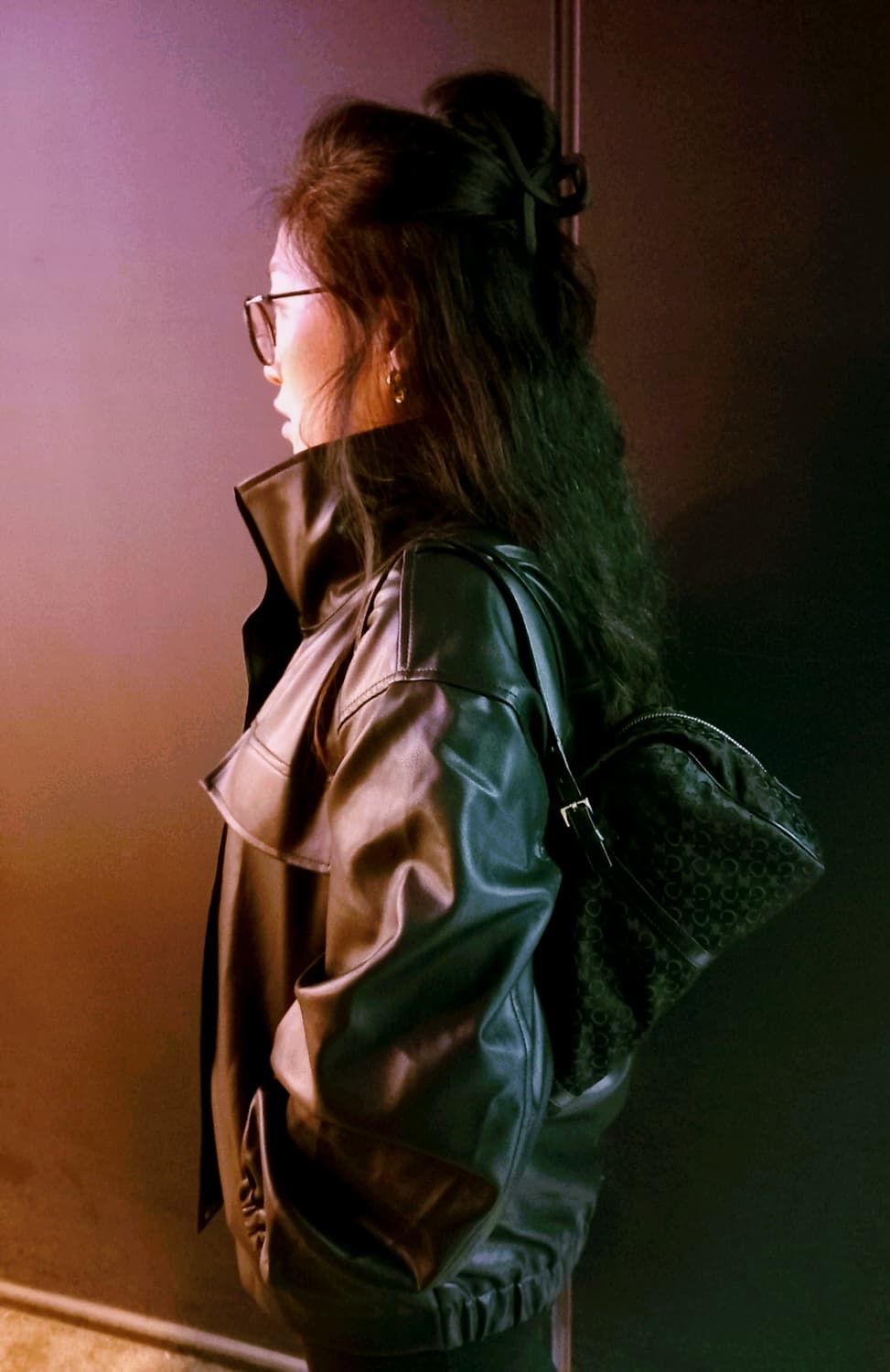 셀린느 패브릭 블랙 숄더 겸 토트백 상품이미지2