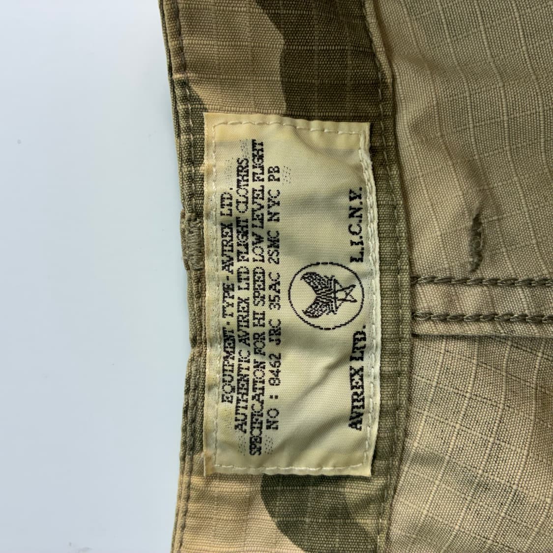 Avirex  아비렉스 립스탑 카모 밀리터리 팬츠   상품이미지7