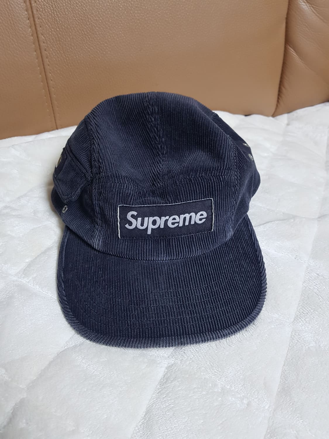 슈프림 코듀로이 포켓 캠프캡 모자 볼캡 블랙 24SS 상품이미지1