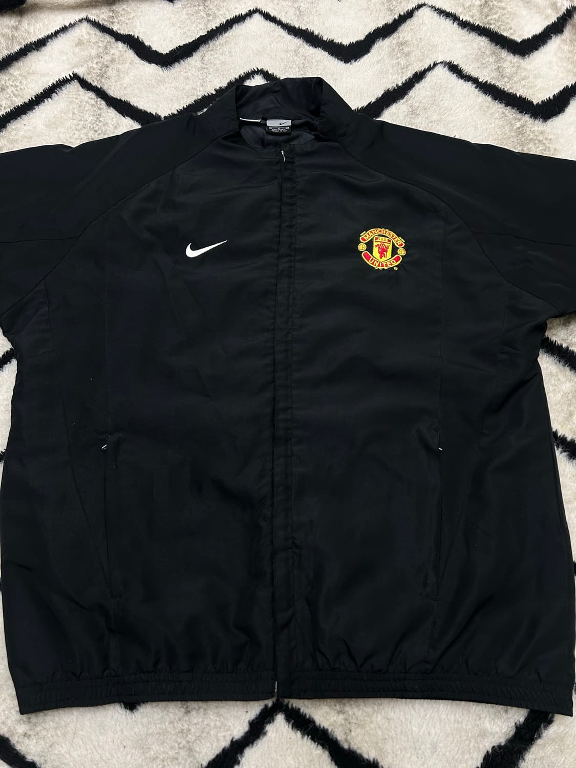 [L]나이키 02-03 맨체스터 유나이티드 바람막이/블랙 상품이미지3
