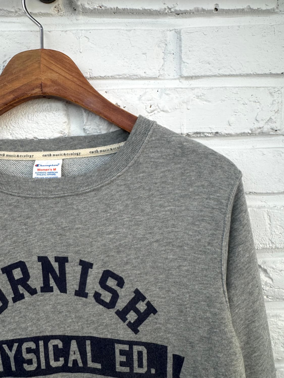 챔피온 그레이 스웻셔츠 상품이미지4