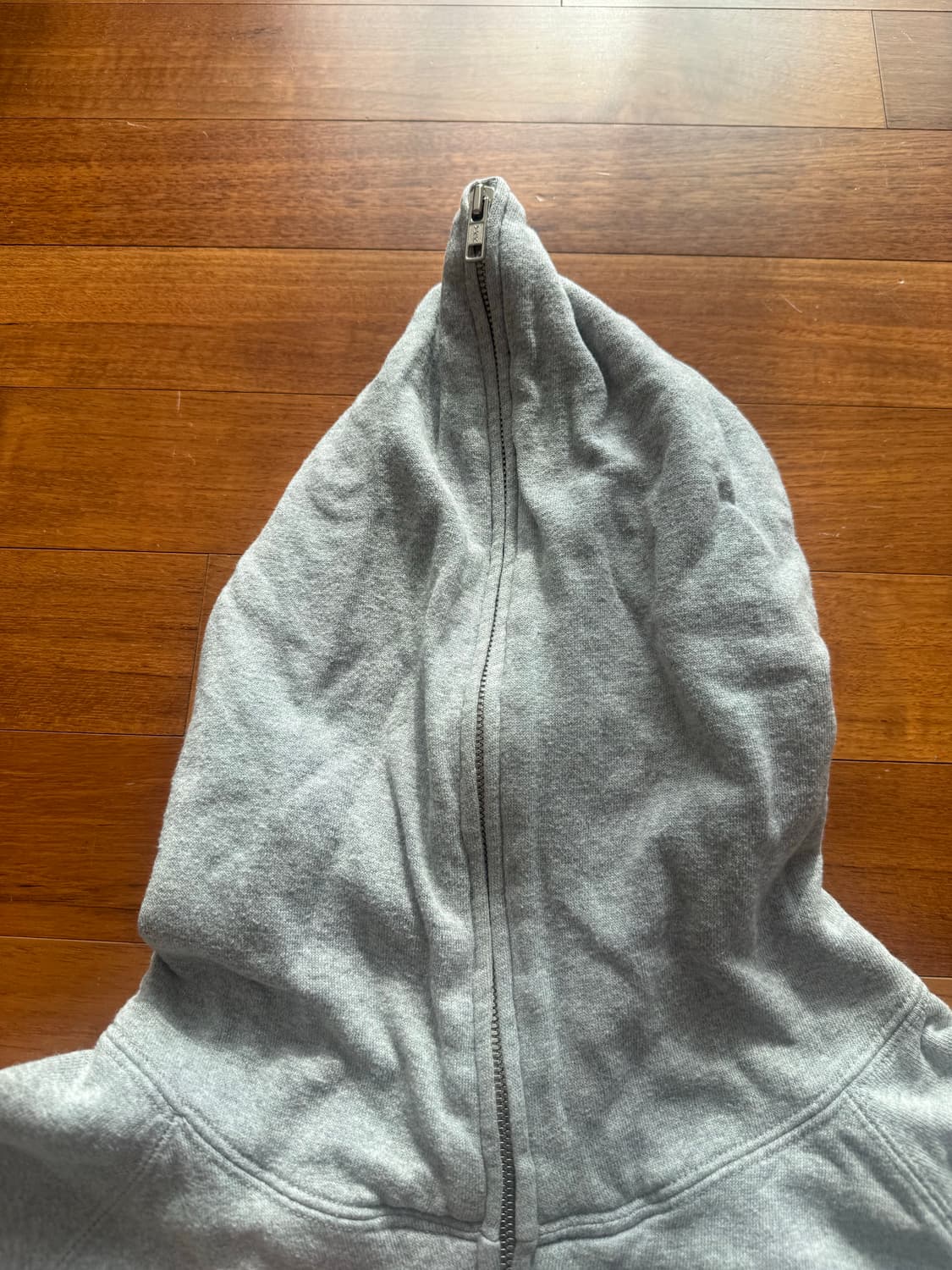 BBC 그레이 써멀 후드집업 상품이미지3