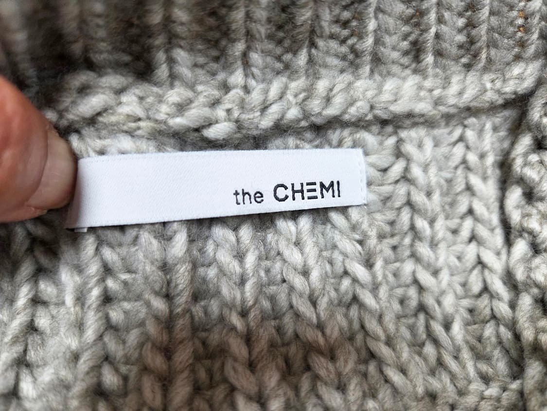 더케미(THE CHEMI) 니트가디건 프리사이즈 새상품 상품이미지8