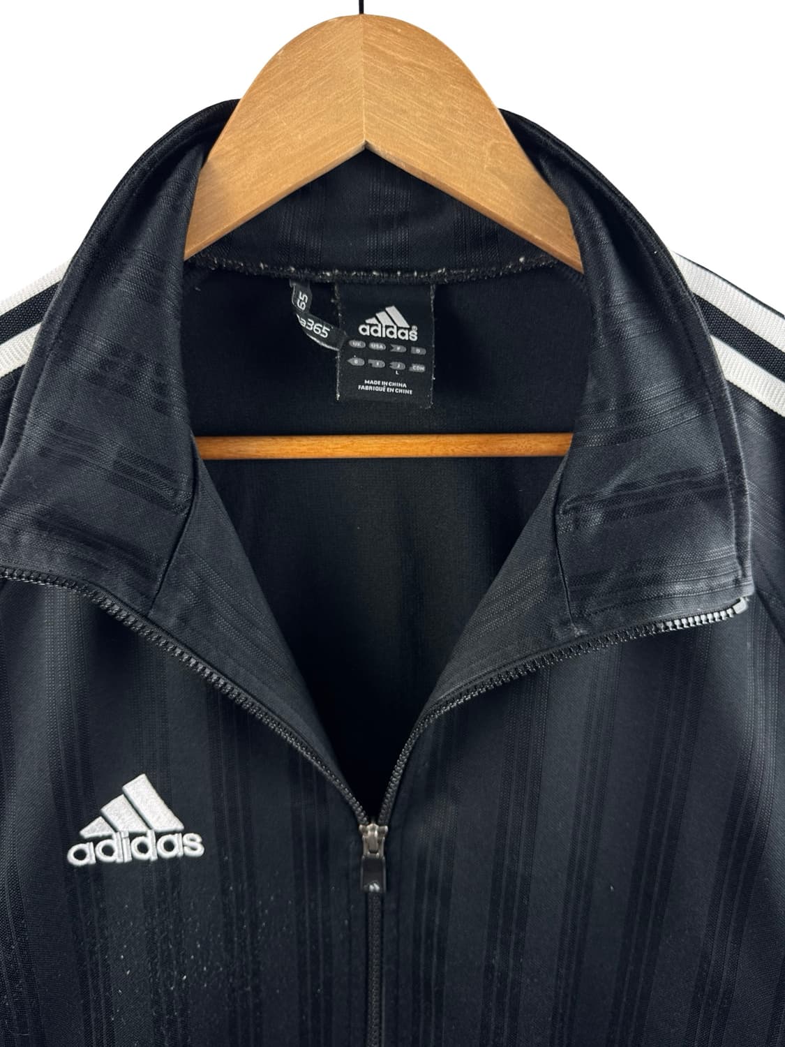 아디다스 블랙화이트 트랙탑져지2433 상품이미지3