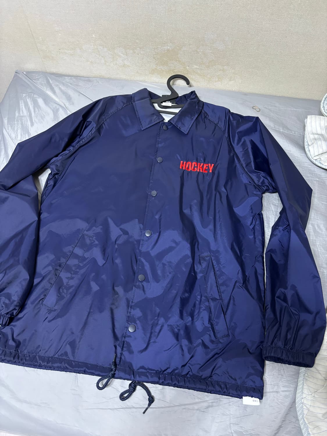 HOCKEY X INDEPENDENT COACHES JACKET NAVY 상품이미지1