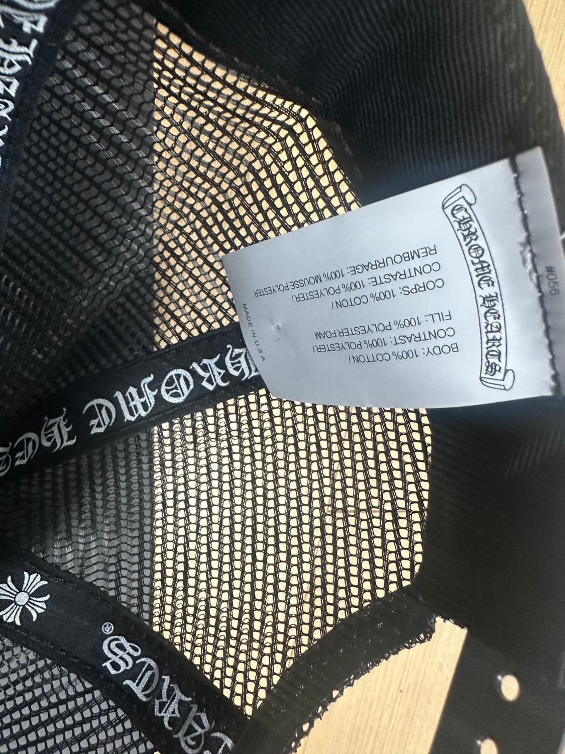 크롬하츠 파리 트러커캡 새상품 상품이미지4