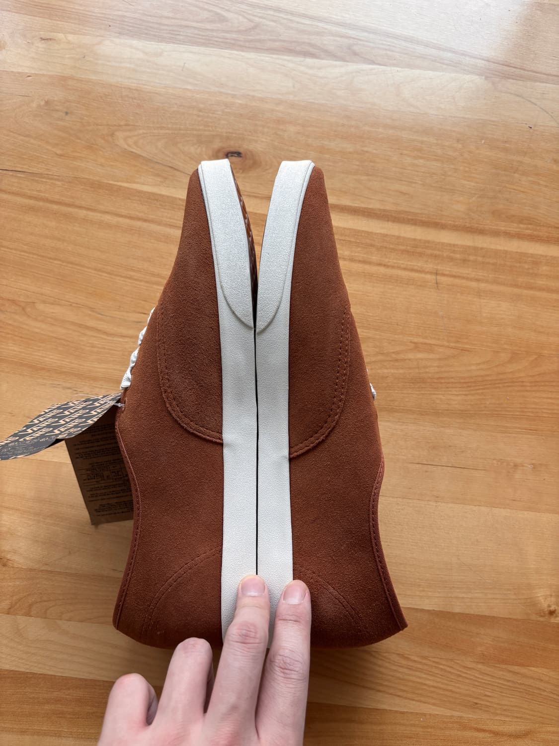 반스 어센틱 로우프로 브라운 스웨이드 290 상품이미지3