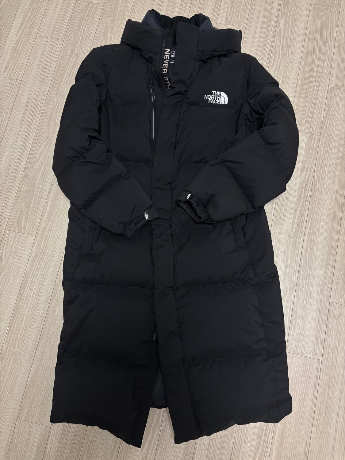 [XL] 노스페이스 에코 다운 롱패딩 블랙 상품이미지2