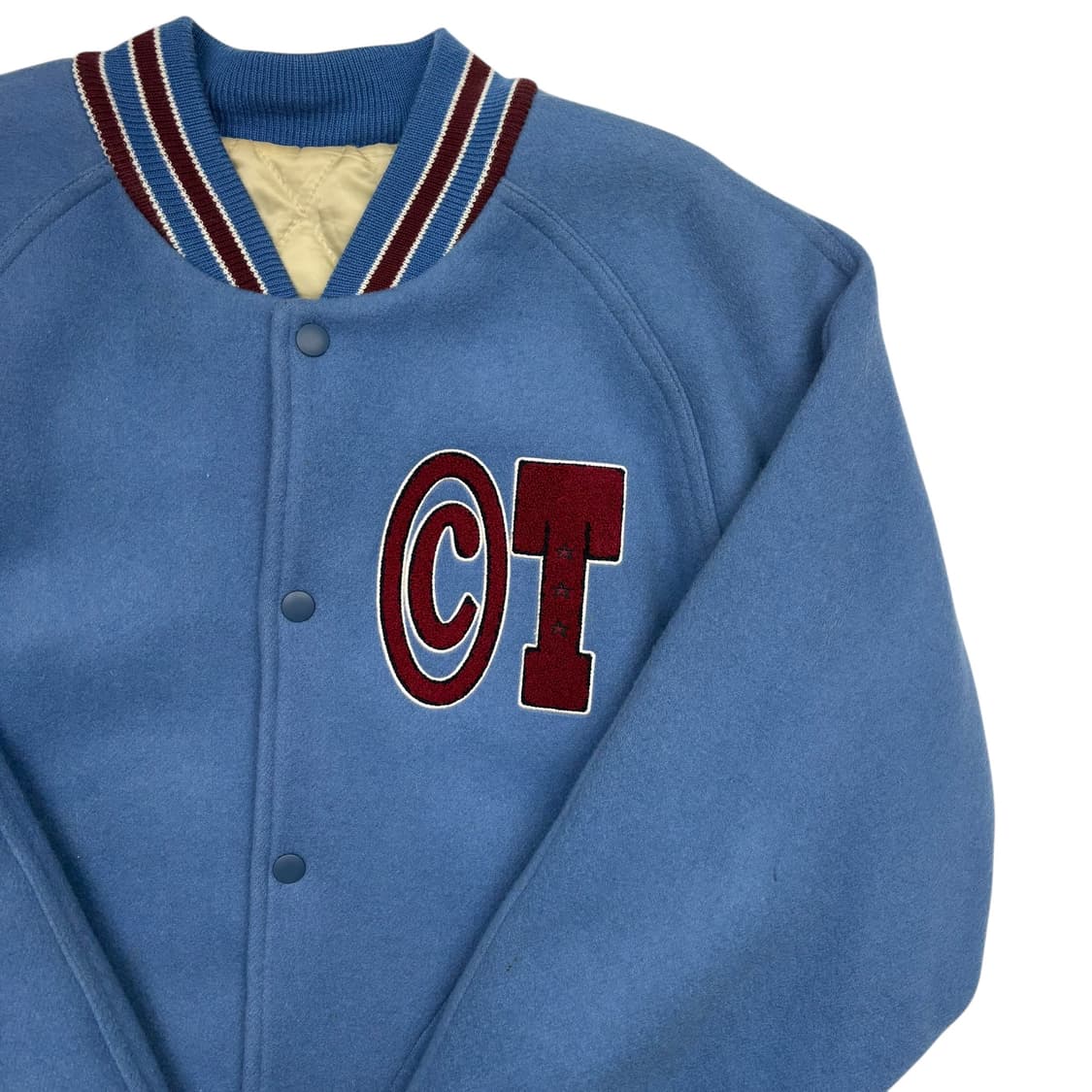 테켓 캐리 울 바시티 자켓 L 상품이미지2