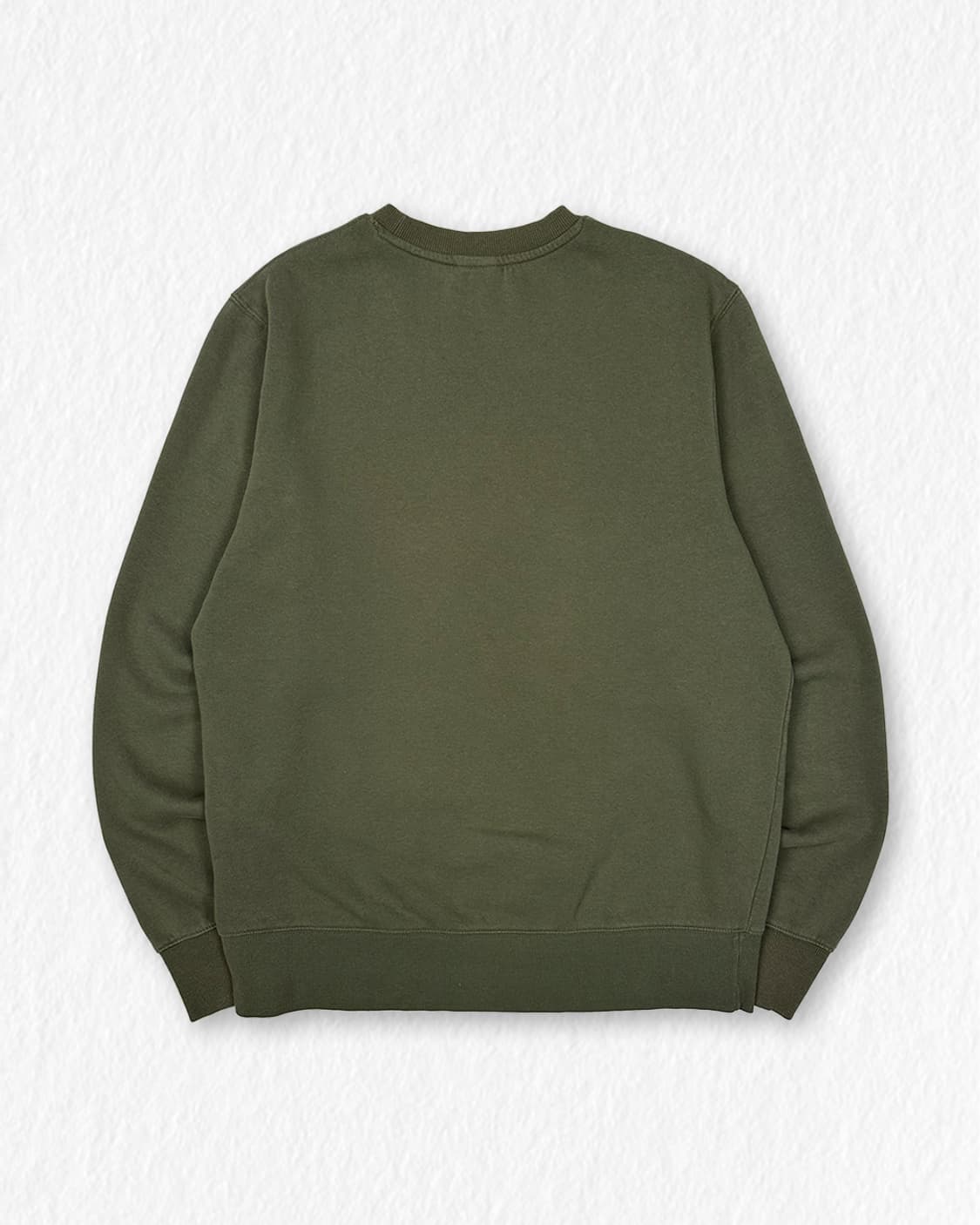 뉴발란스 기모 맨투맨 카키 상품이미지2