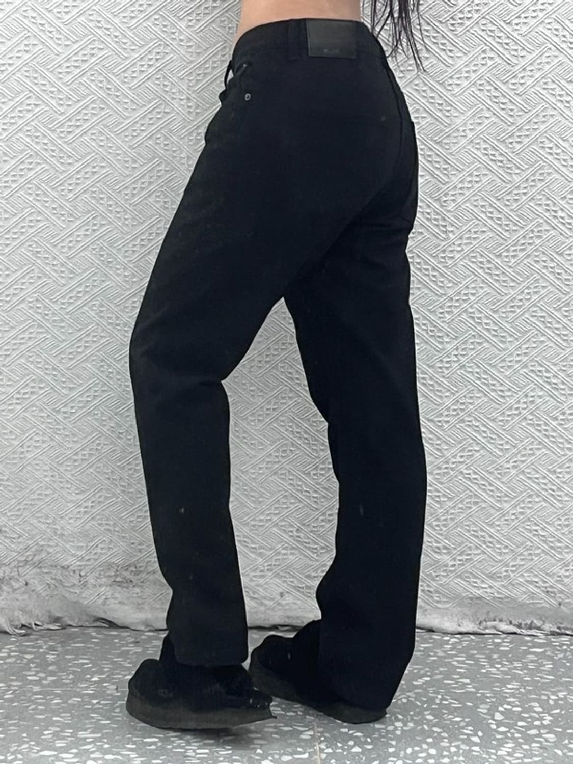 인스턴트데님 모던 락시크 블랙진 데님 흑청팬츠 30인치 C07985 상품이미지1