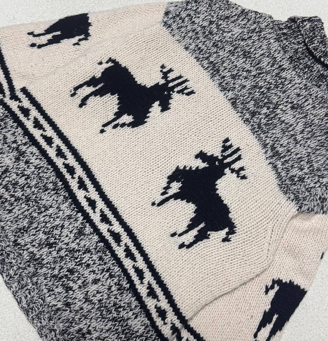 일본 유니클로 노르딕 순록 집업 상품이미지8