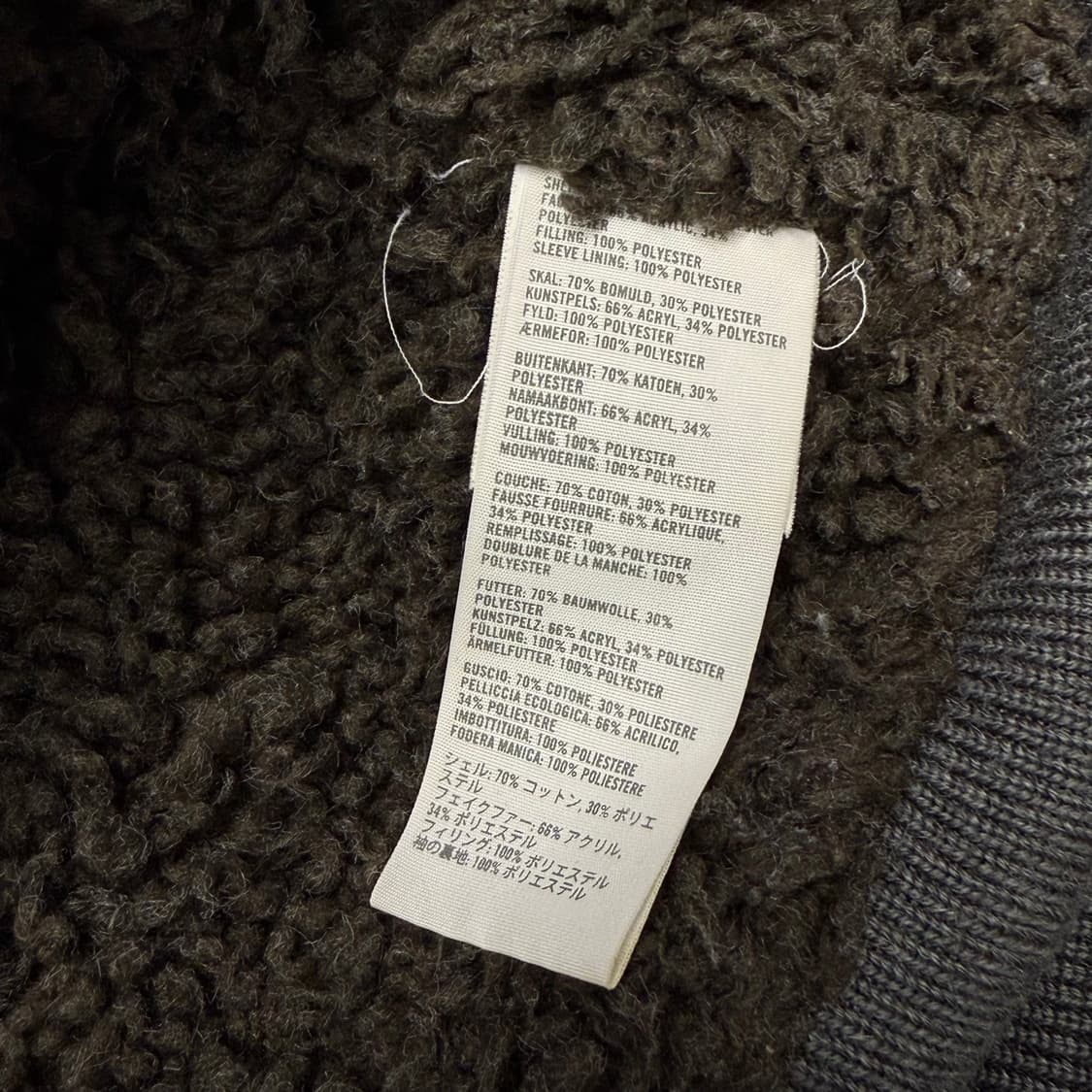 [S] 홀리스터 양털 후드집업 상품이미지6