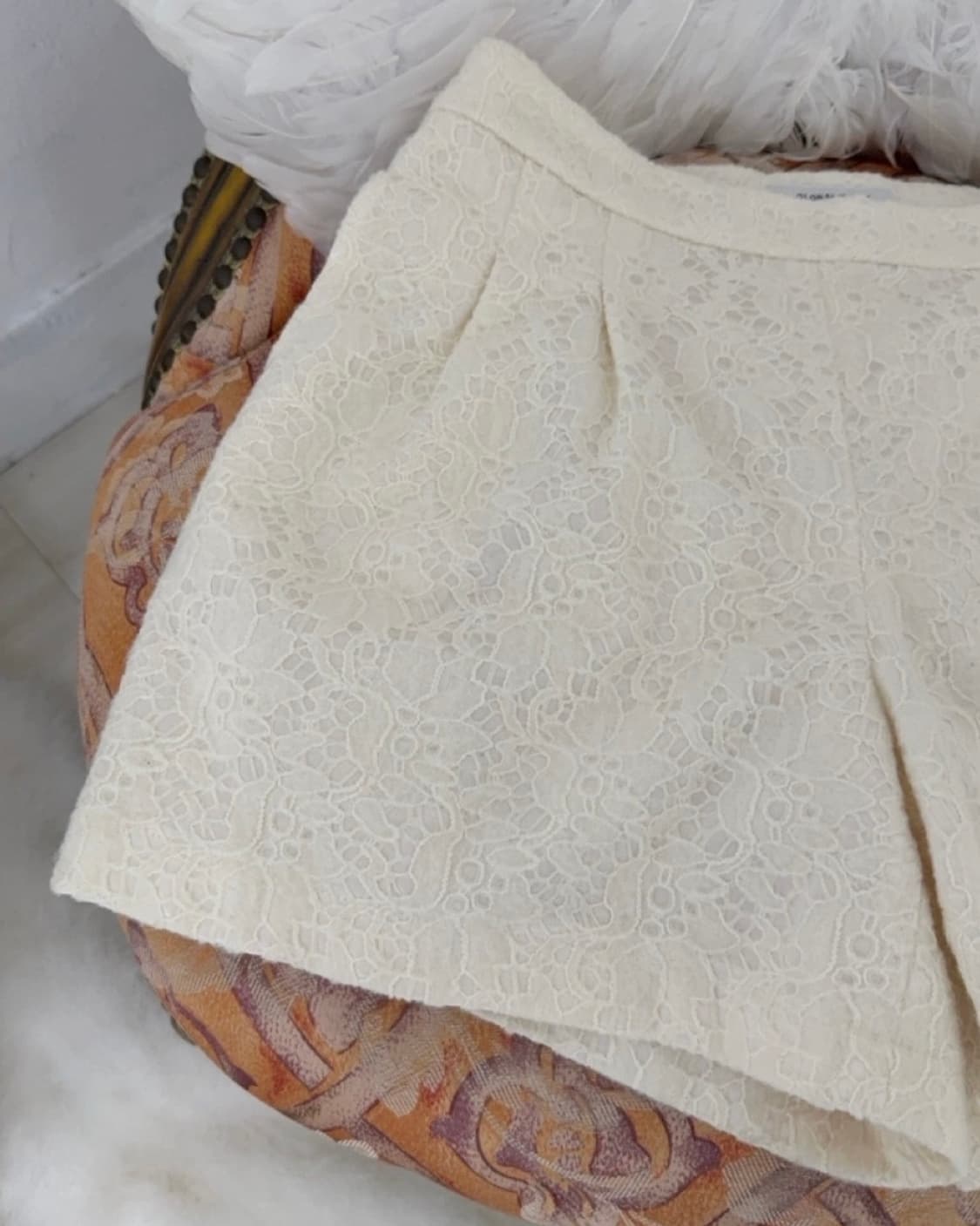 Ivory lace short pants  상품이미지2