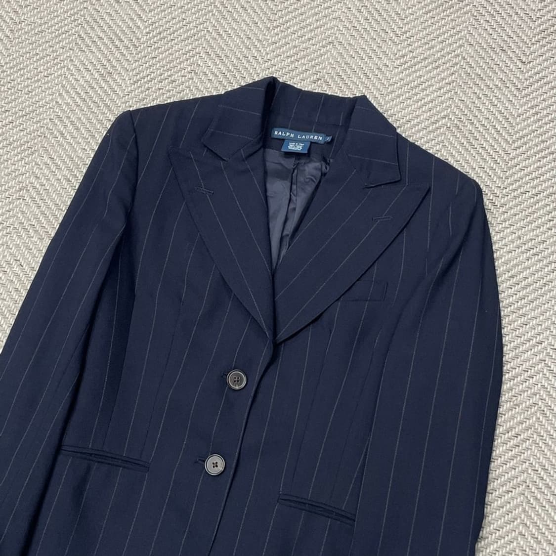 랄프 로렌 스트라이프 울 블레이저 v0101 상품이미지3