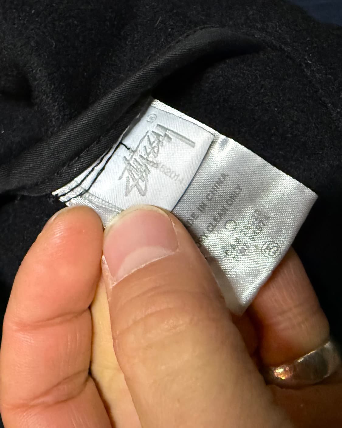 스투시 울 블랜드 싱글코트 M 상품이미지5