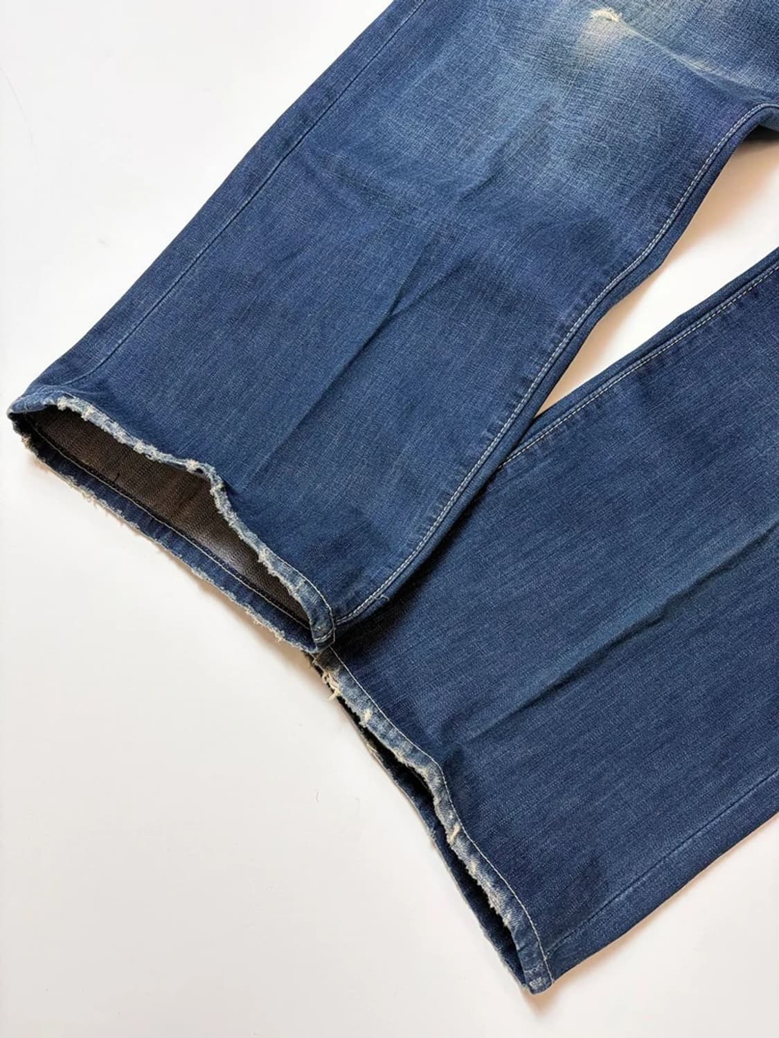 CK 00's 워싱 데미지드 와이드 데님 팬츠 PN9244 상품이미지4