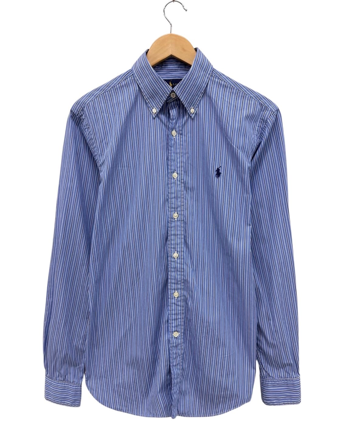폴로 스트라이프 셔츠 블루 (M) 상품이미지1