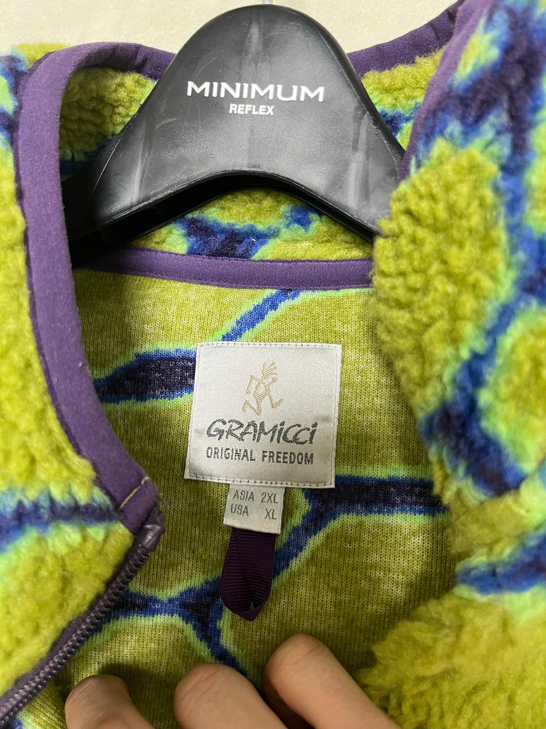 그라미치 셰르파 플리스 자켓 올리브 XL 상품이미지4