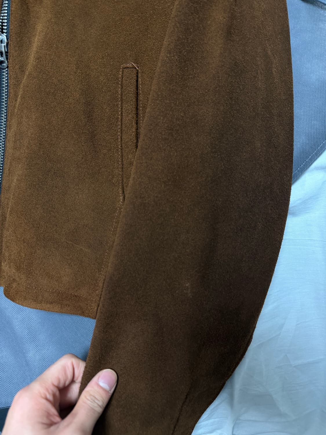 토니웩 스웨이드 자켓 판매합니다 상품이미지5