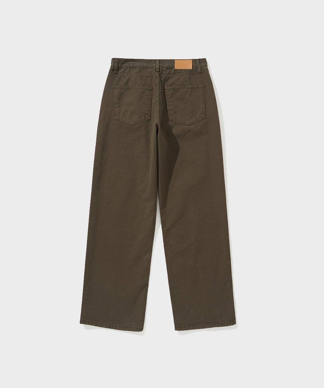 마이라이브러리 가먼츠 다이드 팬츠 104 브라운 m사이즈 상품이미지2