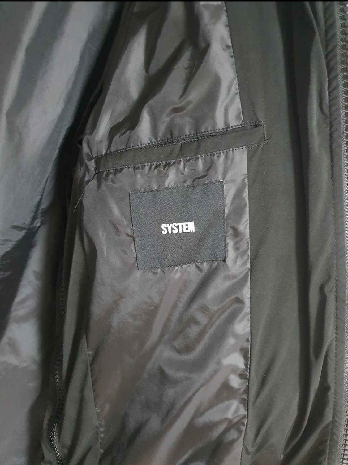 시스템 구스다운 패딩 상품이미지8