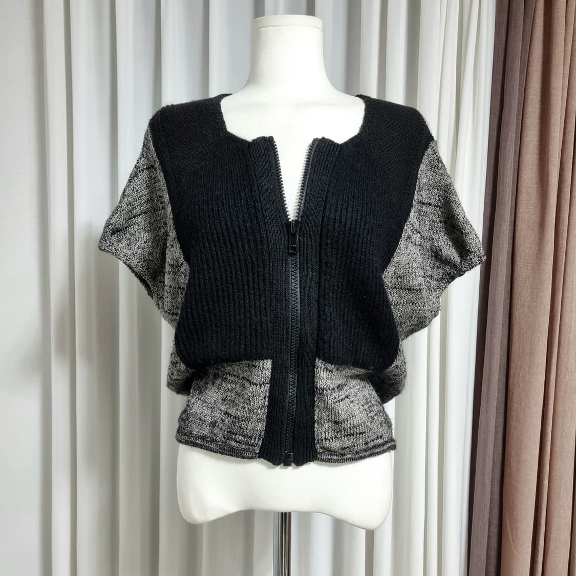 헬무트랭 니트 집업 (린넨,울,실크,알파카 혼방)(55-날씬66) 상태굿 상품이미지7