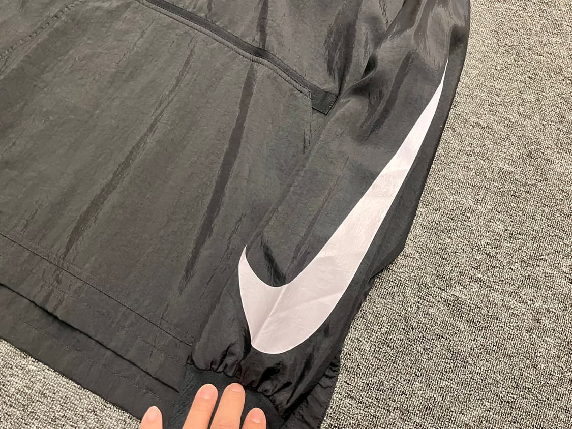 [100] 나이키 우븐 패커블 아노락 자켓 블랙 L 새제품 상품이미지3