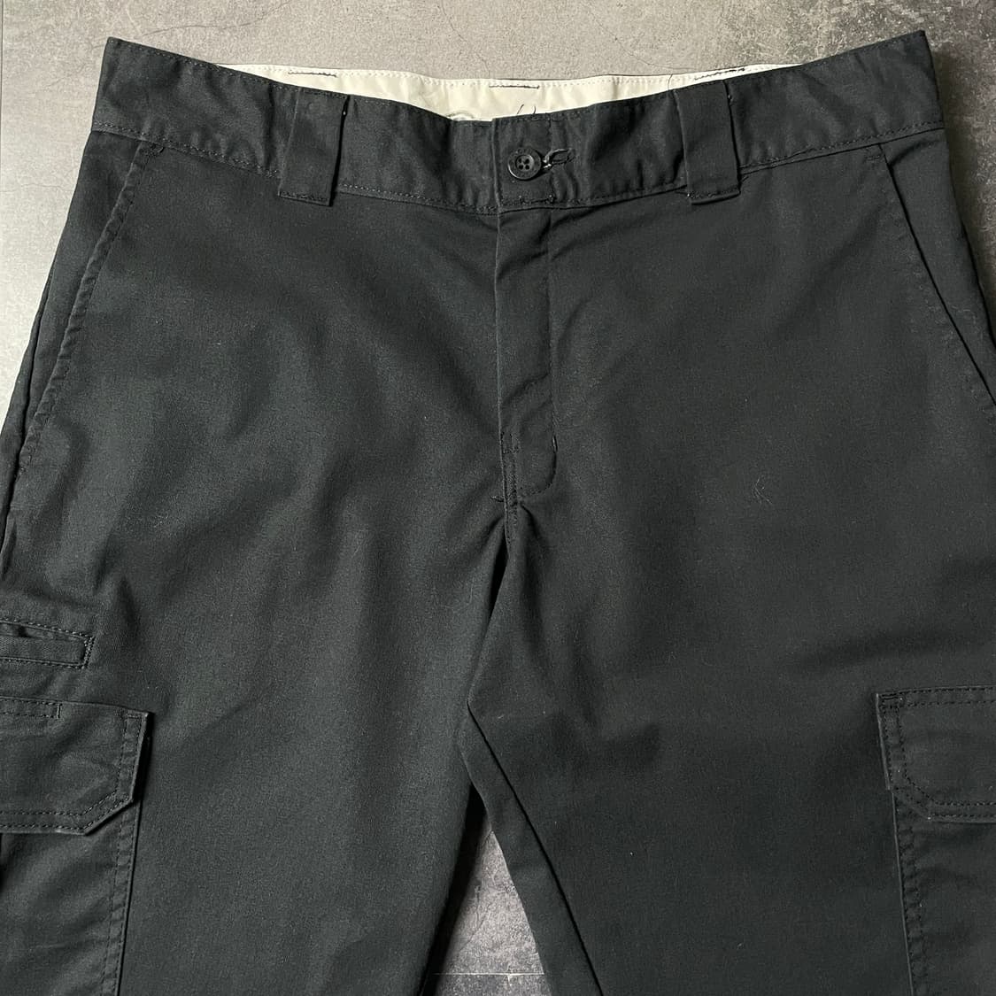 DICKIES 디키즈 빈티지 블랙 카고 워크 팬츠 A00844 상품이미지2