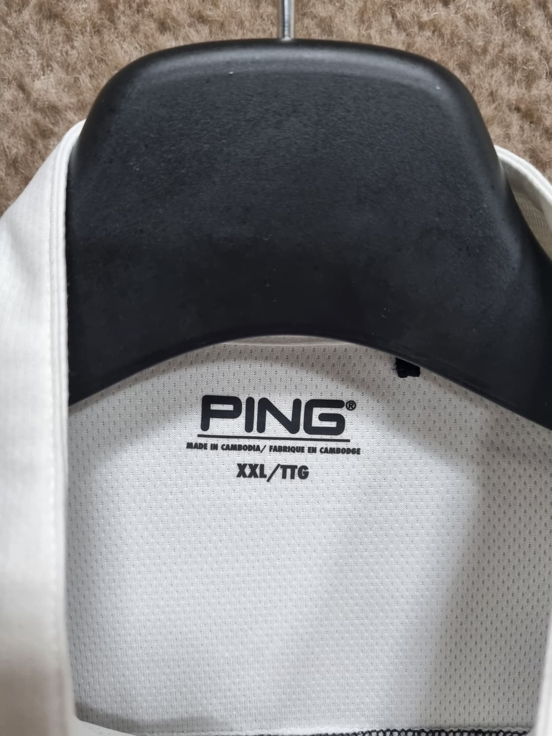 핑(PING) 골프 남성 기능성 반집업 티셔츠 상품이미지6