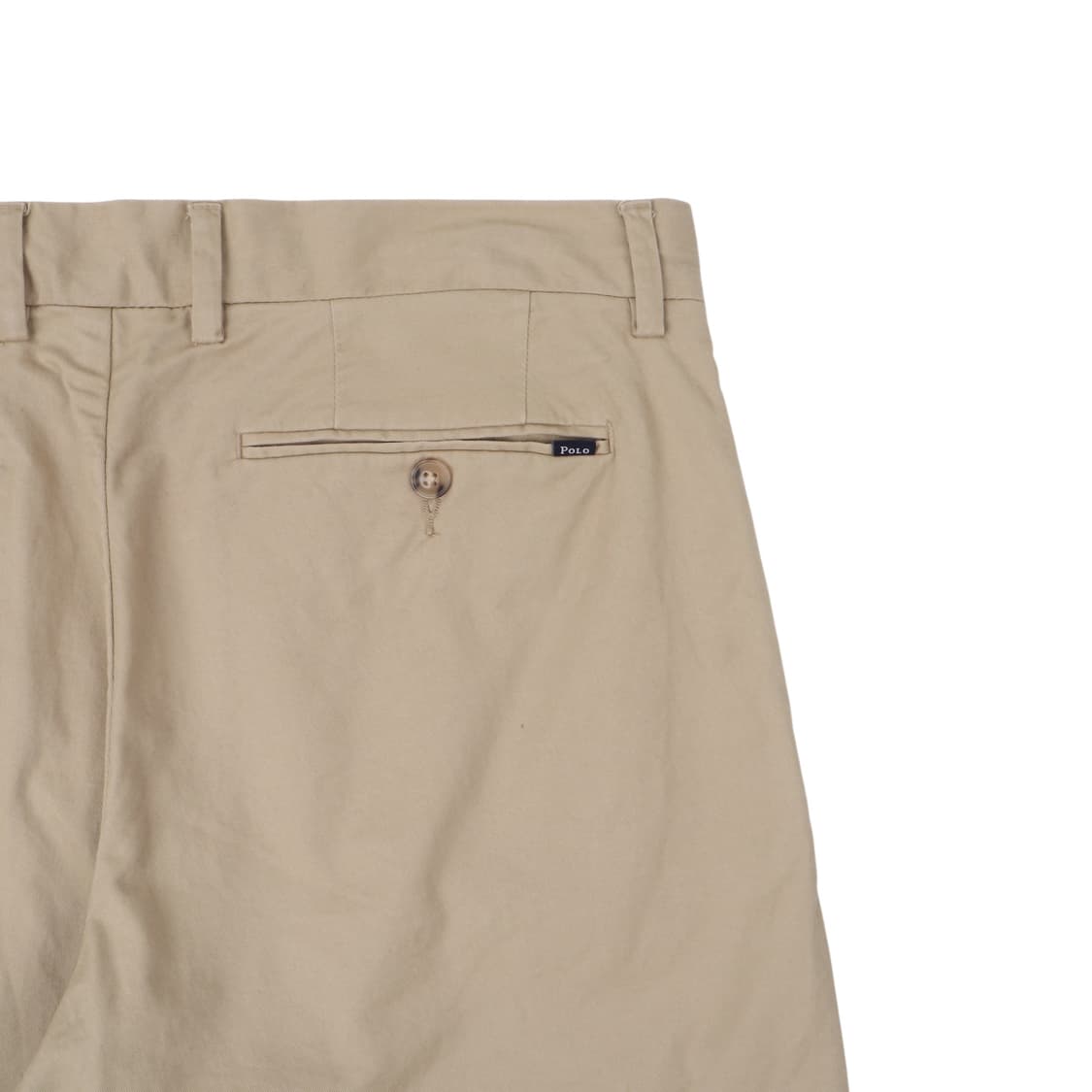 폴로 랄프로렌 QR 베이지 스트레치 스트레이트핏 하프 치노팬츠 상품이미지5