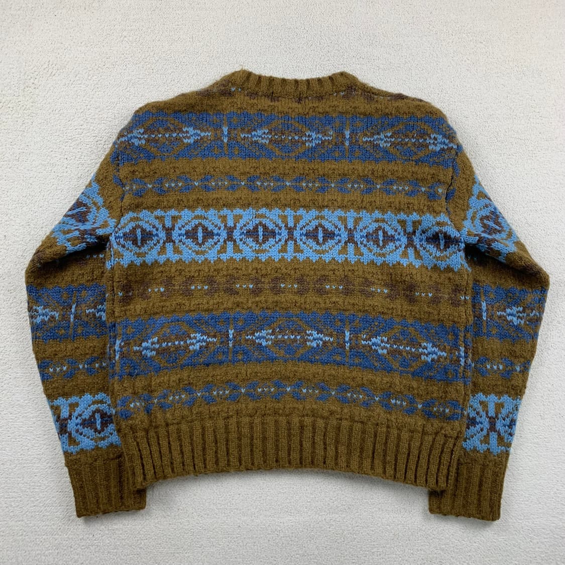 암피스트 그랜마 페어아일 스웨터 브라운 상품이미지2