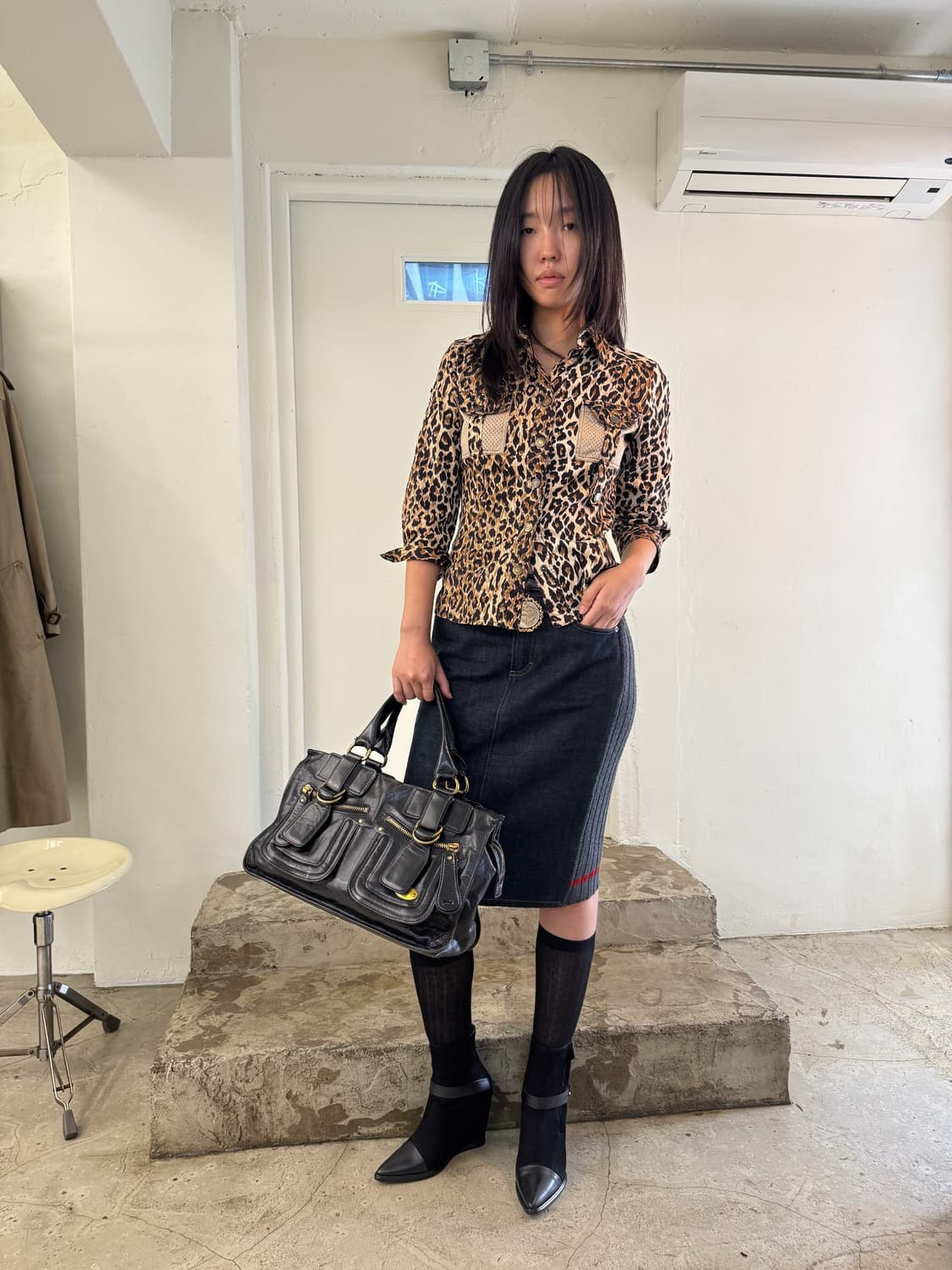 Dolce&Gabbana 레오파드 셔츠 /40 상품이미지1