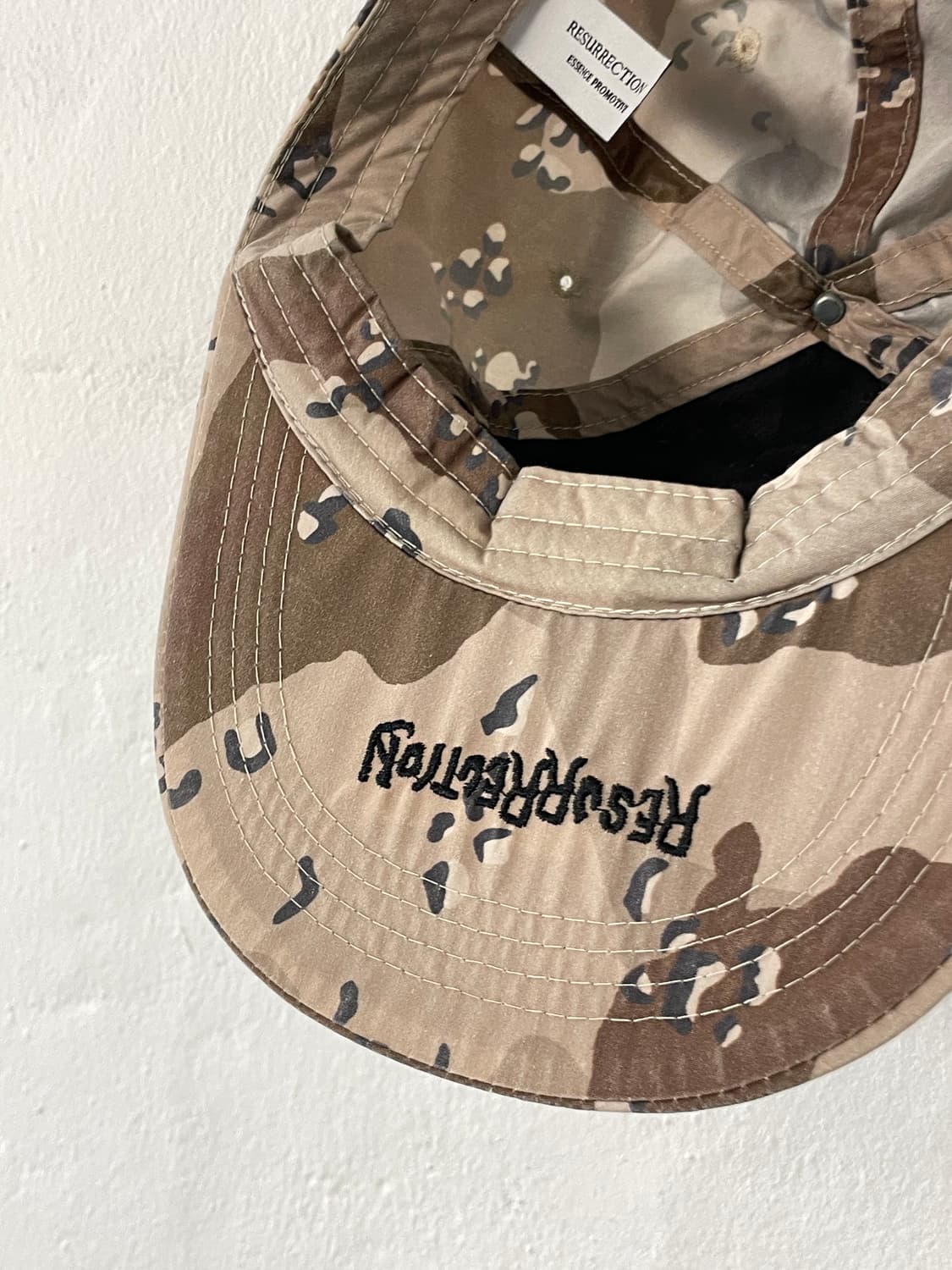리저렉션 카모 캡  상품이미지5