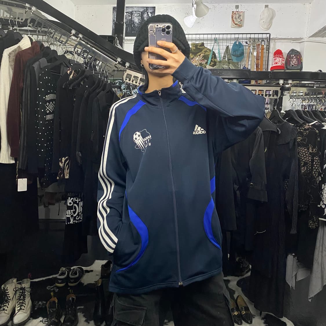 Adidas 메쉬 배색 디테일 져지 상품이미지1